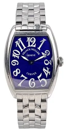 Franck Muller Cintree Curvex 7502 QZ 29mm Stainless steel Gray