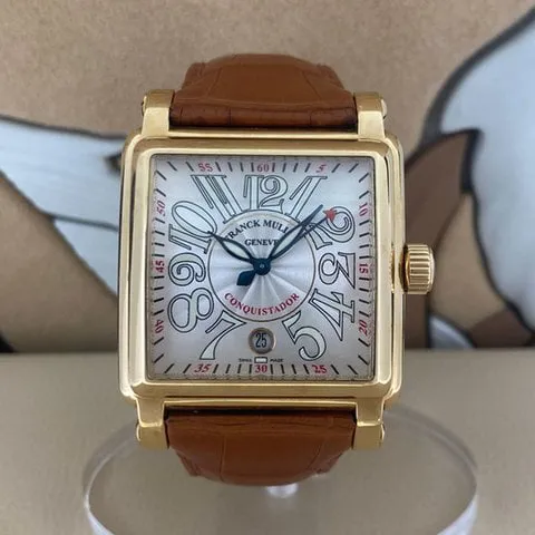 Franck Muller Conquistador Cortez 10000 SC 41mm Yellow gold Arabic numerals