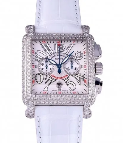 Franck Muller Conquistador Cortez 10000CCD 41mm White gold