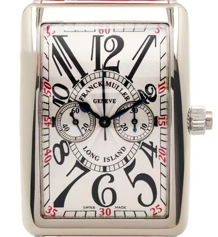 Franck Muller Long Island 1100 MP 33mm White gold Silver