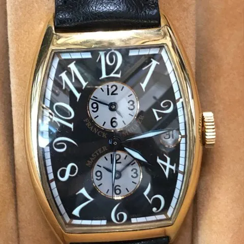 Franck Muller Master Banker 6850 MB 47mm Yellow gold Black