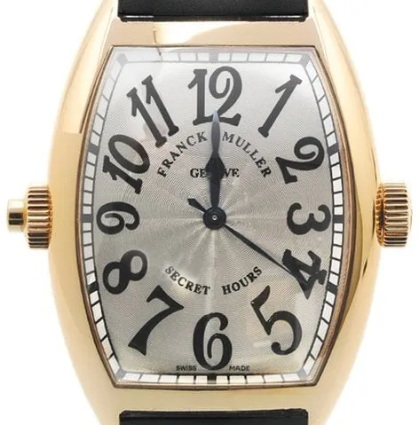 Franck Muller Secret Hours 8880 SE H I 38mm Rose gold Silver