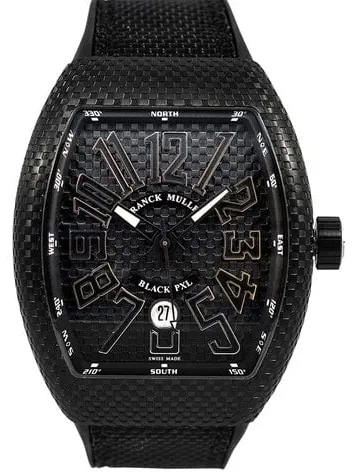 Franck Muller Vanguard V 45 SC DT BLK PXL AC NR BR AC 44mm Titanium Black