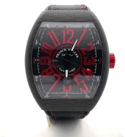 Franck Muller Vanguard V 45 SC DT 44mm Carbon fiber Black