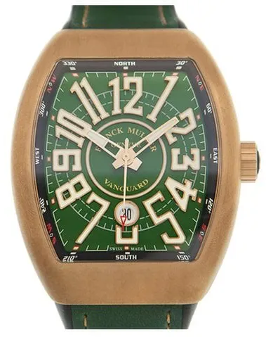 Franck Muller Vanguard V45 SC DT CIR BZ BR NR 45mm Bronze Brown