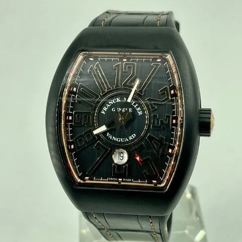 Franck Muller Vanguard V45 SC DT TT BR 5N 44mm Titanium Black