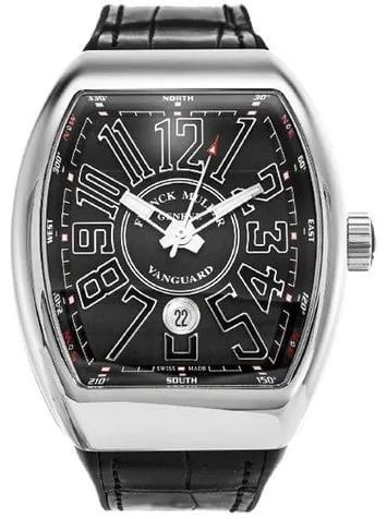 Franck Muller Vanguard V 45 SC DT (AC.NR) 45mm Stainless steel Black