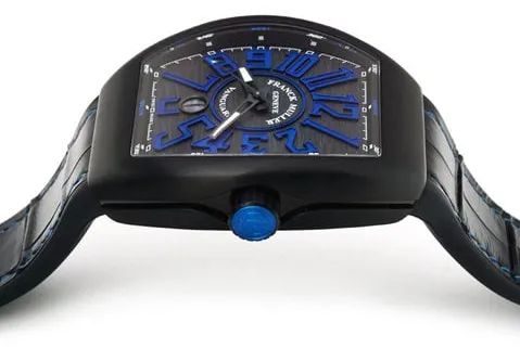 Franck Muller Vanguard V45 SC DT TT NR BR AC NR 44mm Titanium Black