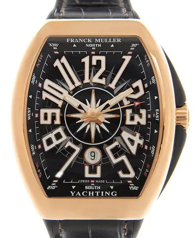 Franck Muller Vanguard V 45 SC DT YACHTING 5N NR 45mm Rose gold Black