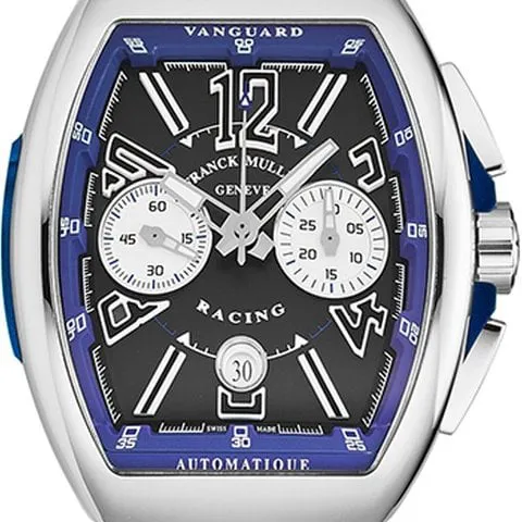 Franck Muller Vanguard 45CCBLKBLU 16mm Stainless steel Black