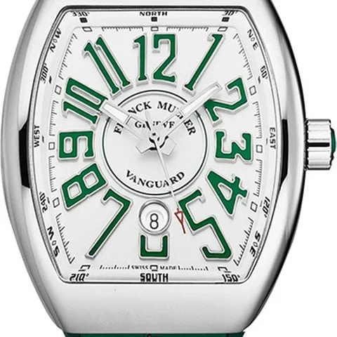 Franck Muller Vanguard 45SCWHTWHTGRN 13mm Stainless steel White