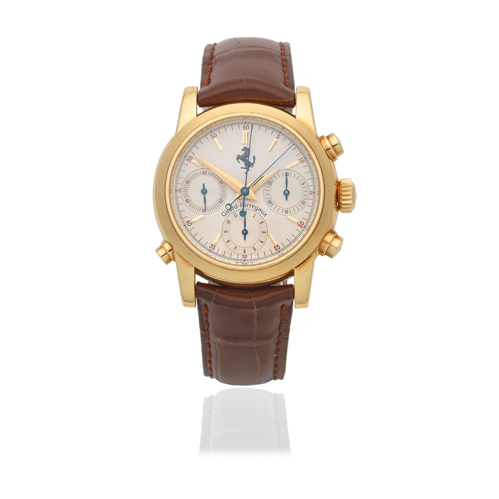 Girard-Perregaux Ferrari 9015 38mm Yellow gold Champagne