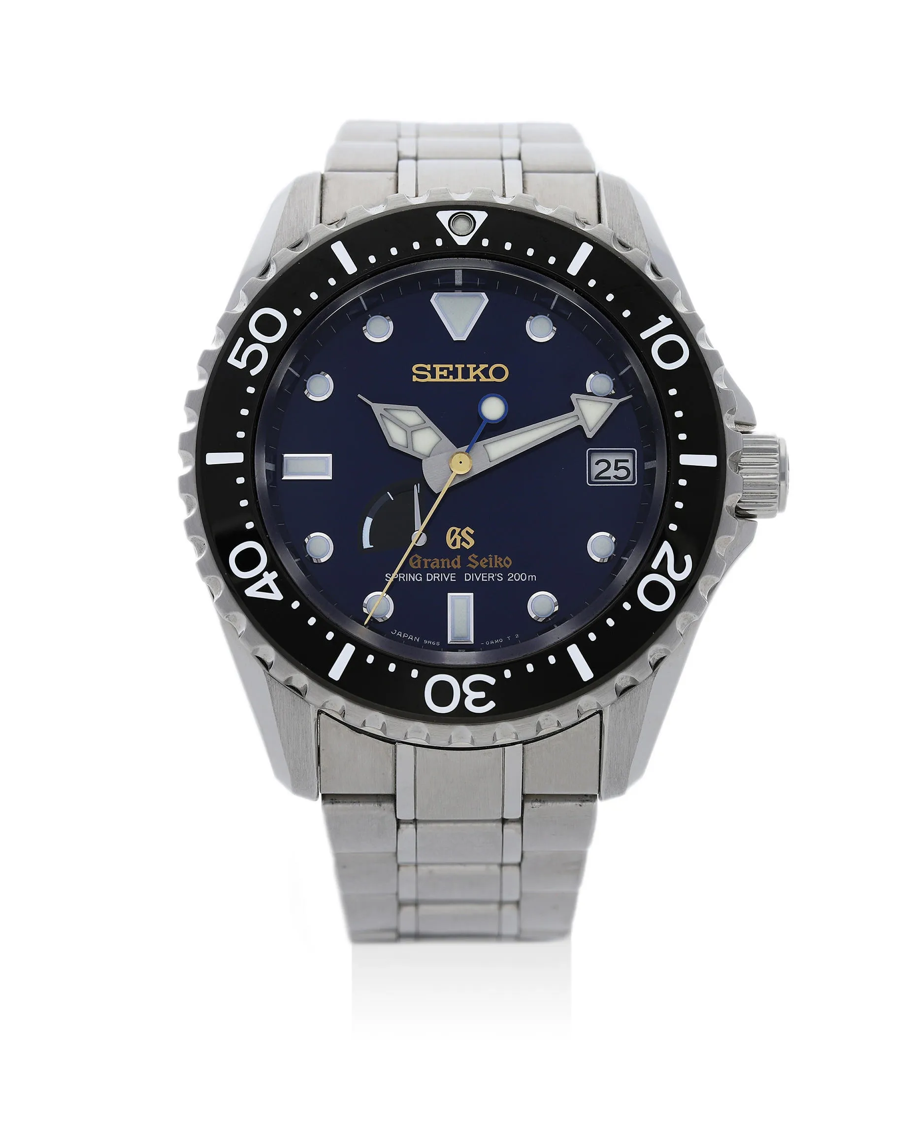 Grand Seiko SBGA071 44mm Stainless steel Blue