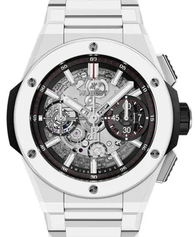 Hublot Big Bang 451.HX.1123.HX 42mm White ceramic Skeleton