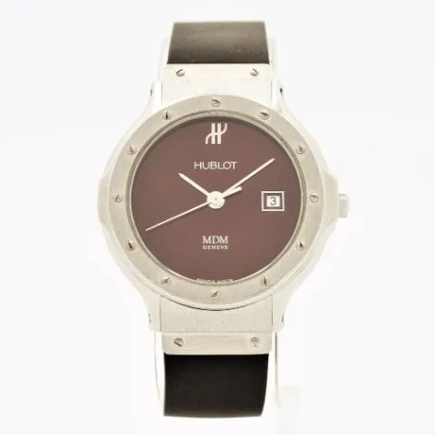 Hublot Classic 1393.1 28mm Stainless steel Red