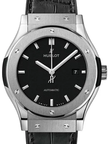 Hublot Classic Fusion 45, 42, 38, 33  542.NX.1171.LR 42mm Titanium Black