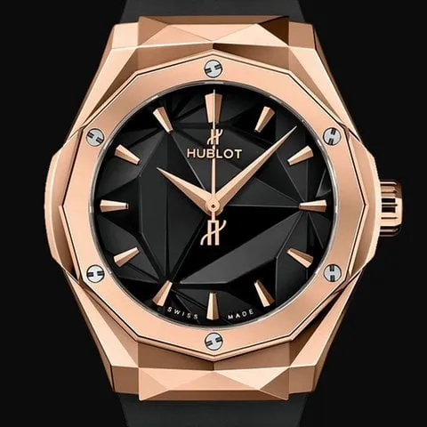 Hublot Classic Fusion 45, 42, 38, 33  550.OS.1800.RX.ORL19 40mm Yellow gold Black