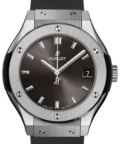 Hublot Classic Fusion 581.NX.7071.RX 33mm Titanium Gray