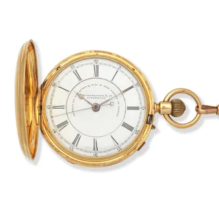 J. Hargreaves & Co. 54mm Yellow gold White