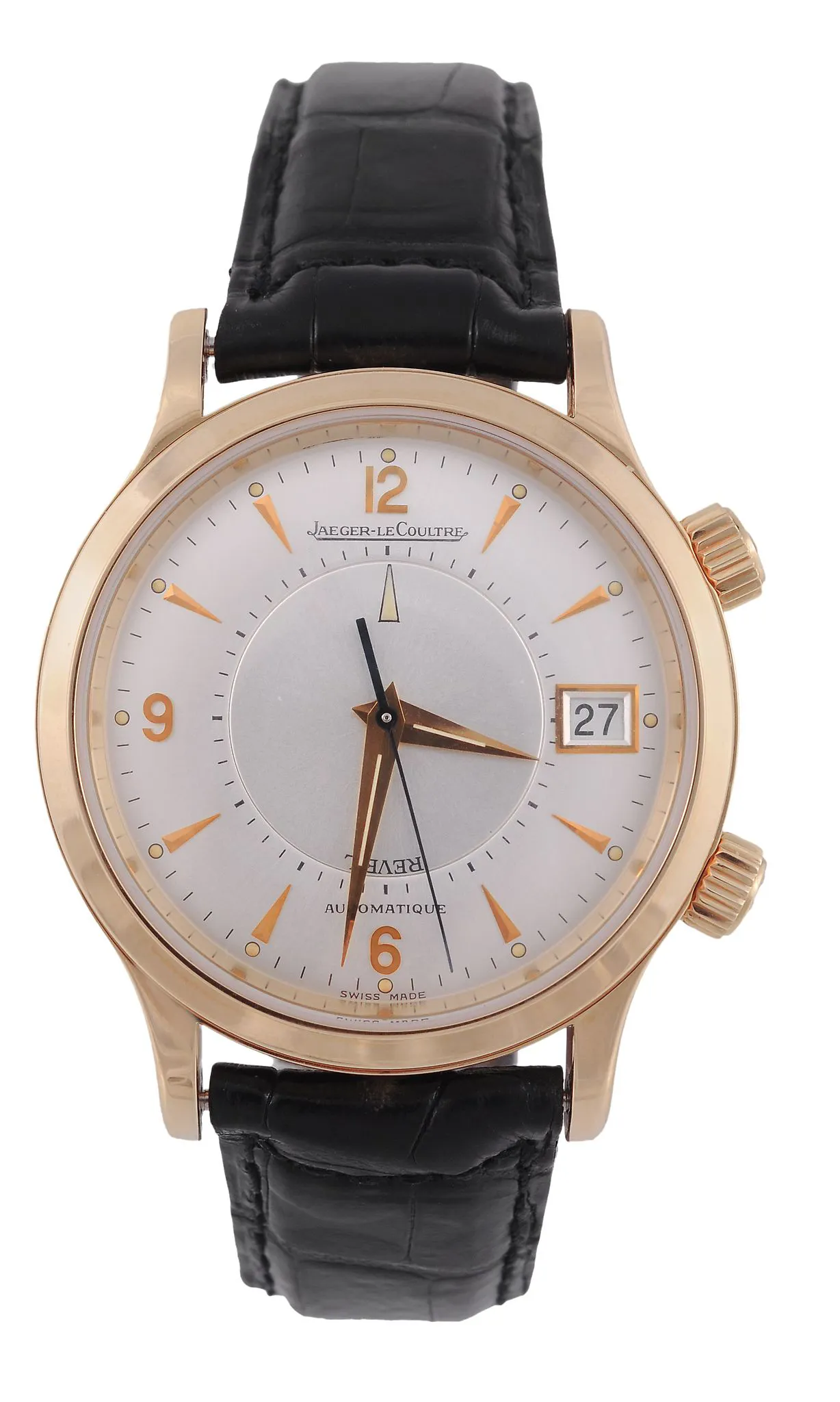 Jaeger-LeCoultre gold 141.2.97 47mm Rose gold Silver