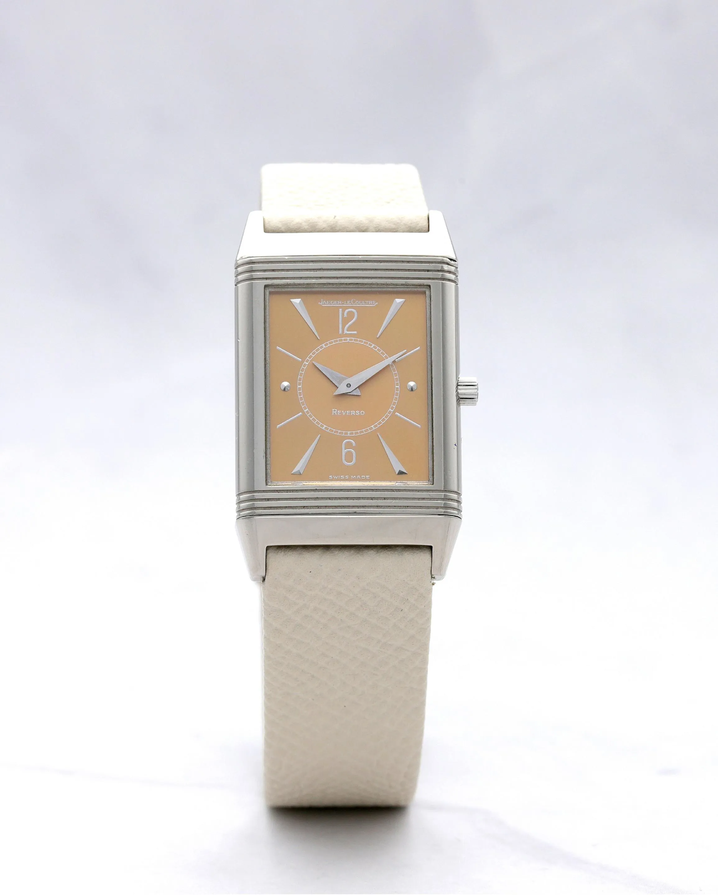 Jaeger-LeCoultre Reverso 250.3.86 23mm White gold Champagne