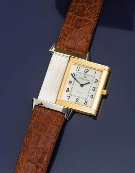 Jaeger-LeCoultre Reverso 250.5.86 38.5mm Yellow gold Silver