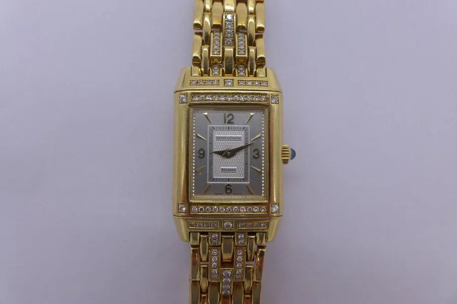 Jaeger-LeCoultre Reverso 265.1.86 33mm Yellow gold Silver