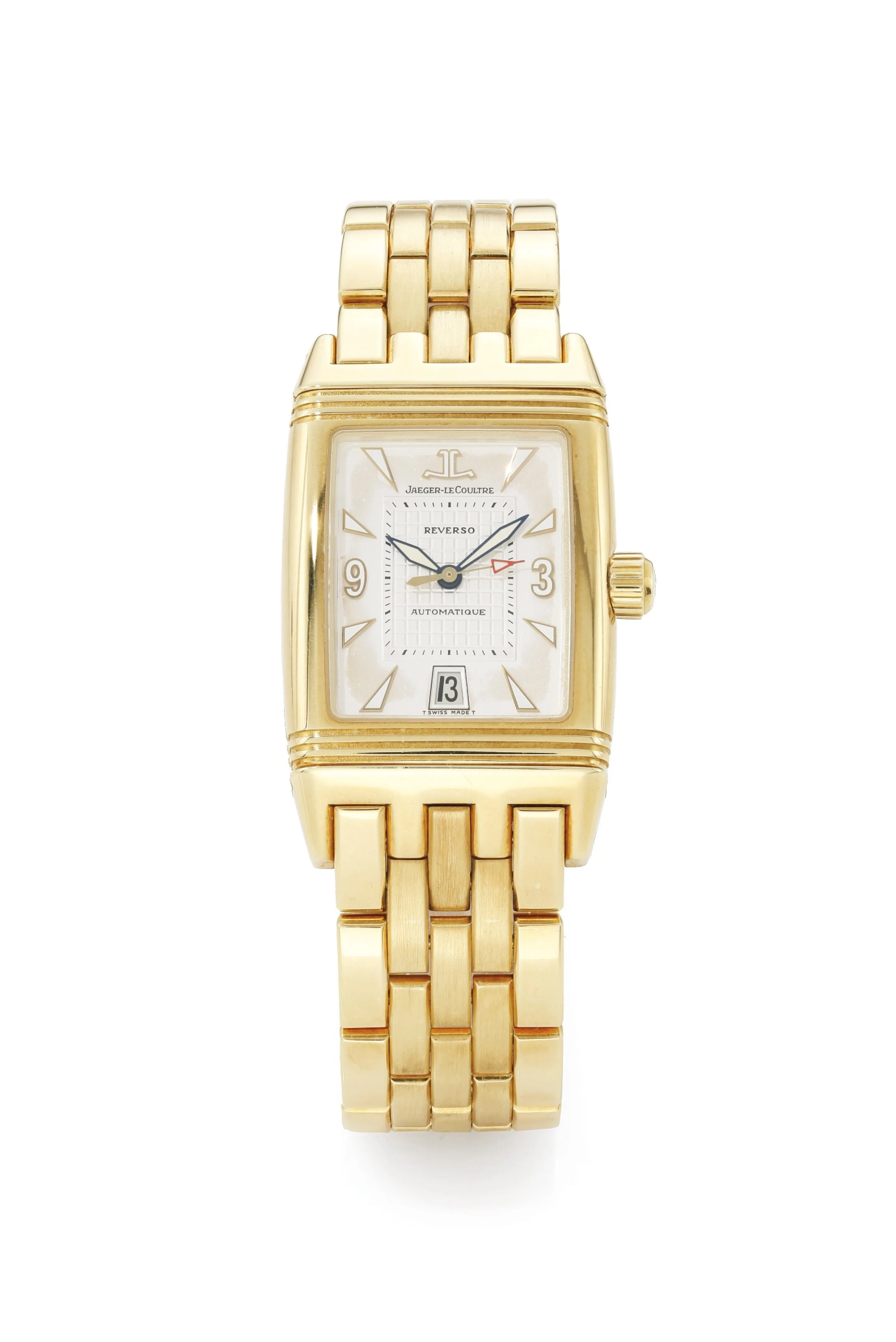 Jaeger-LeCoultre Reverso 290.1.60 27mm Yellow gold Silver