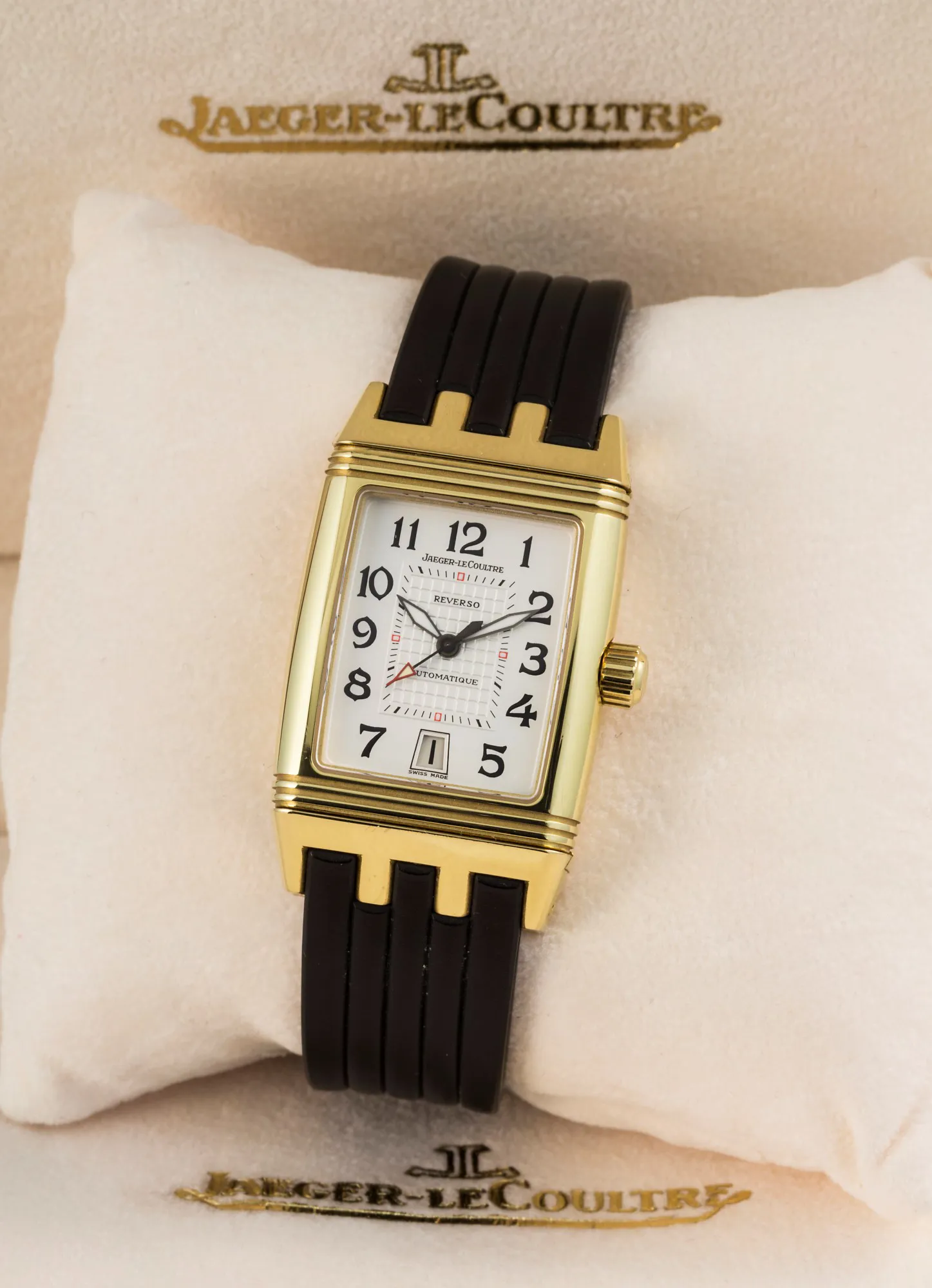 Jaeger-LeCoultre Reverso 290.1.60 26mm Yellow gold Silver 2