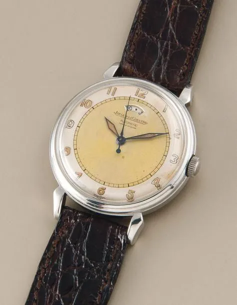 Jaeger-LeCoultre Power reserve 34mm Stainless steel Gold-coloured