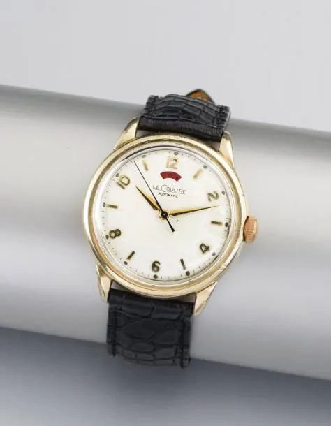 Jaeger-LeCoultre Power reserve 35mm Yellow gold Cream