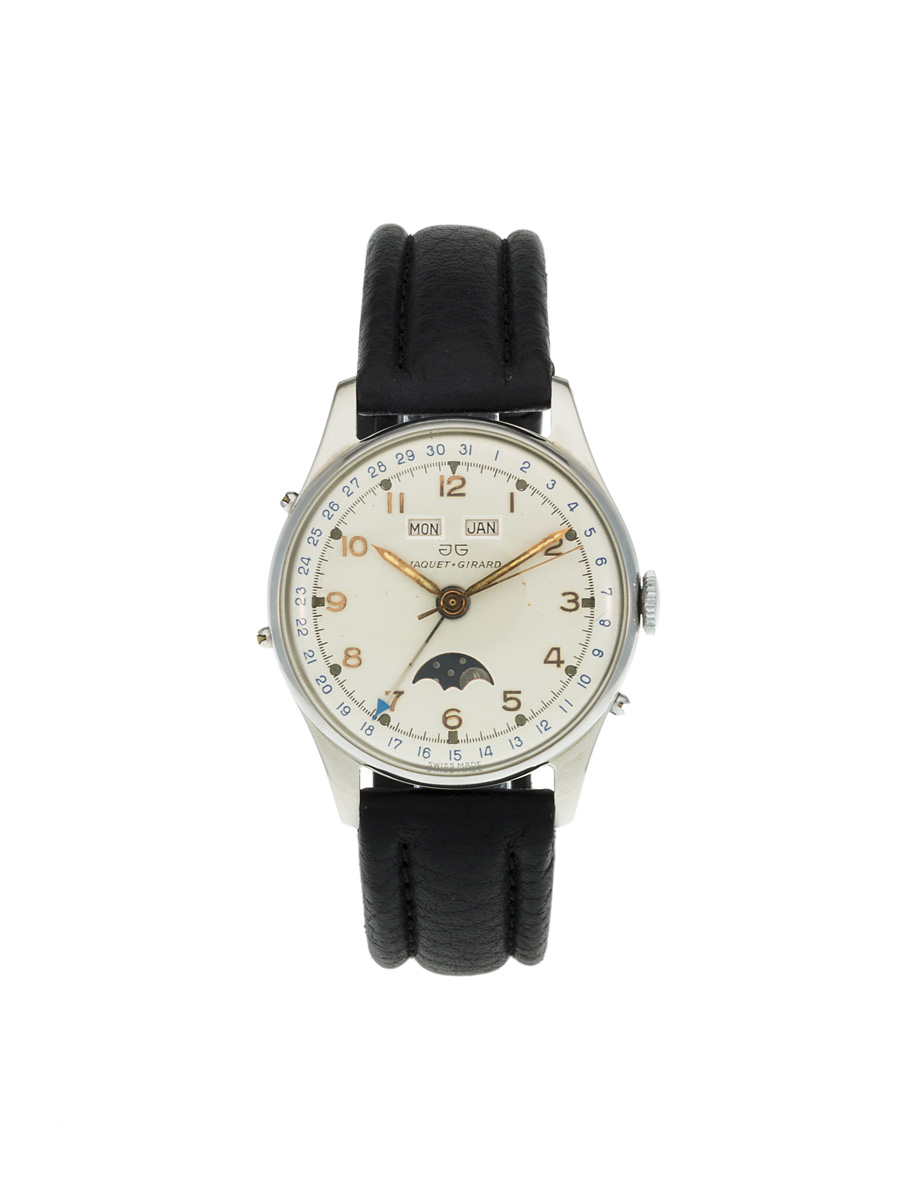 Jaquet Girard vintage 手巻き　スイス製 Jaquet Girard Stainless steel Silver 1960 Switzerland