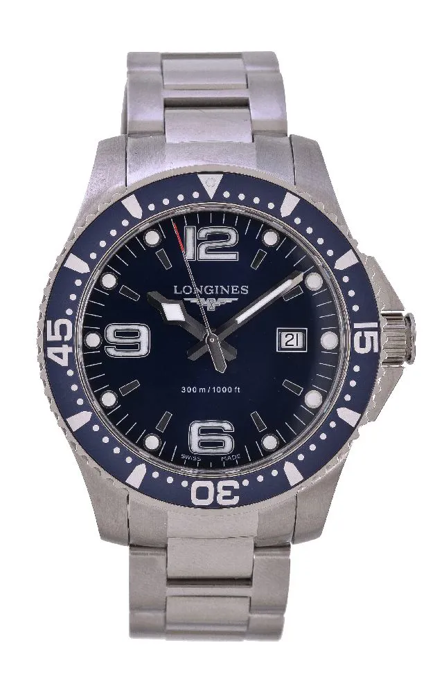 Longines Conquest L3.640.4 39mm Stainless steel Blue