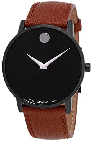 Movado Museum 0607198 40mm Steel Black