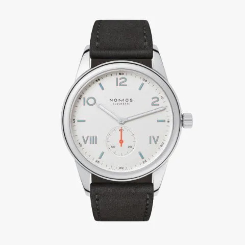 NOMOS Club Campus 735 38.5mm Stainless steel White