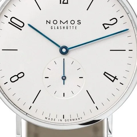 NOMOS Tangente 38 164 Stainless steel White