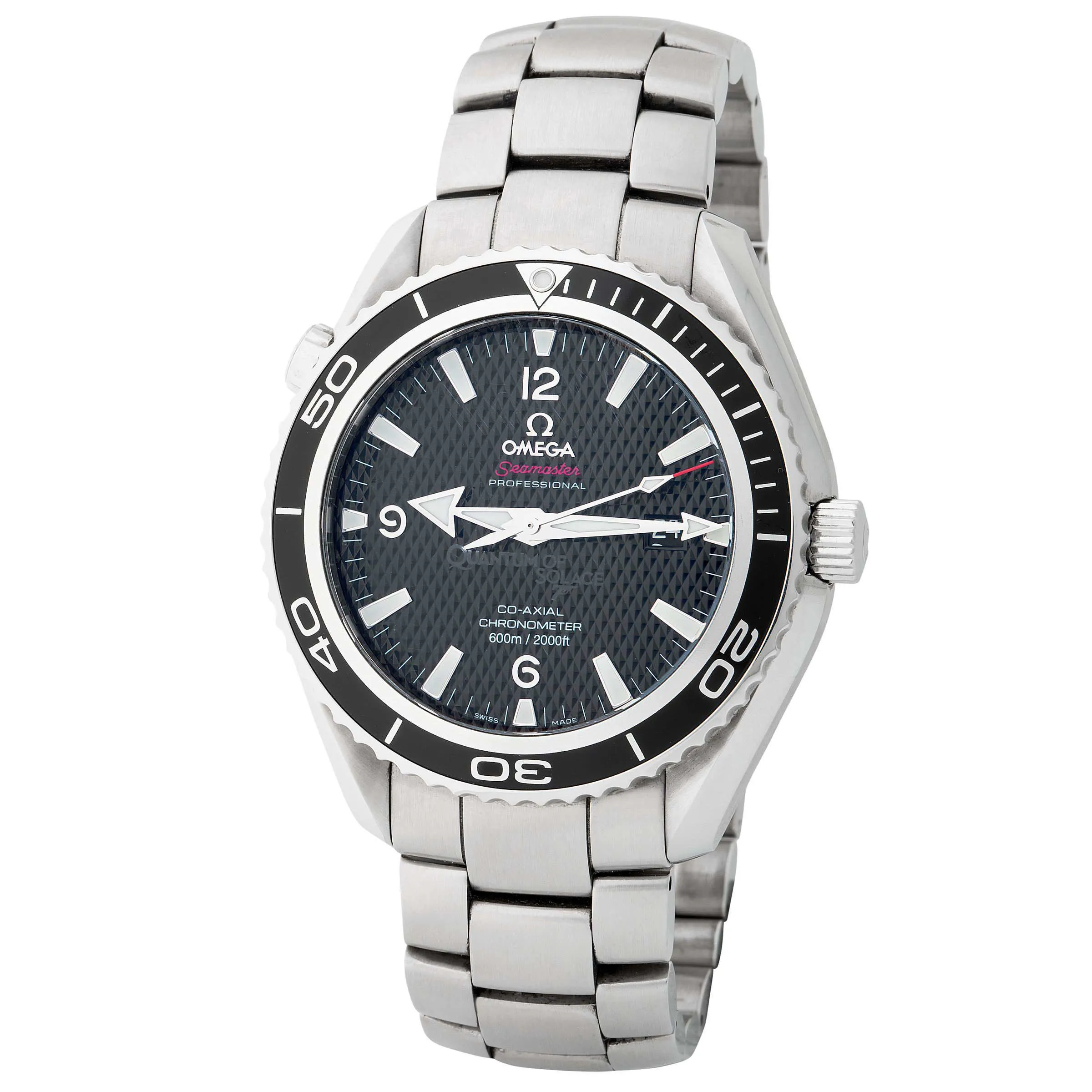 Omega 222.30.46.20.01.001 45mm Stainless steel Black