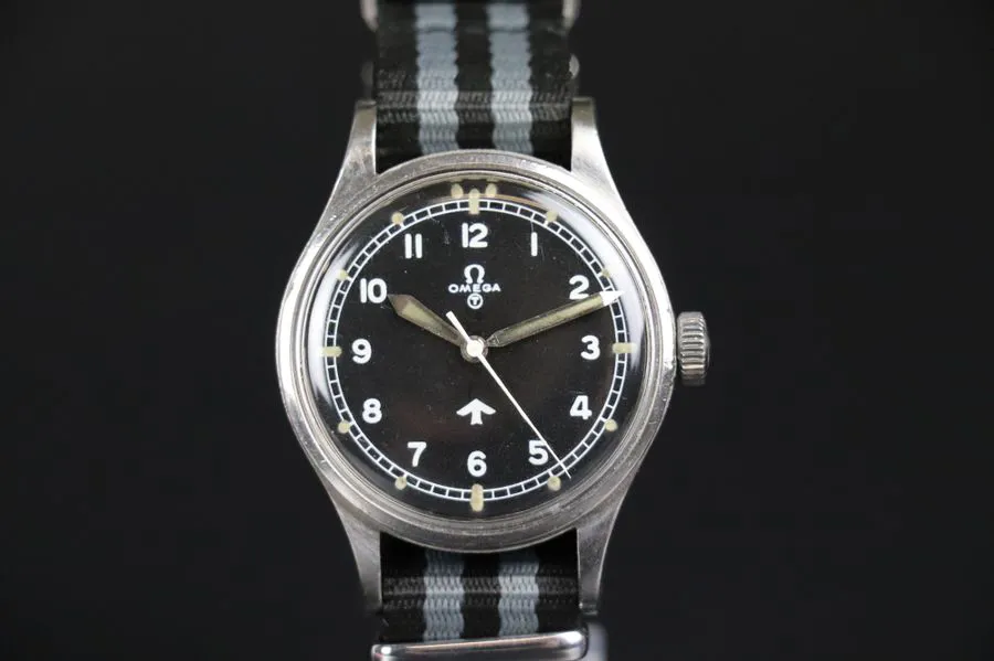 Omega 2777-1 SC 37mm Stainless steel Black