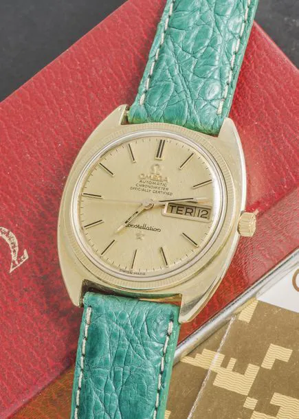 Omega Constellation 168.029 35mm Yellow gold Champagne