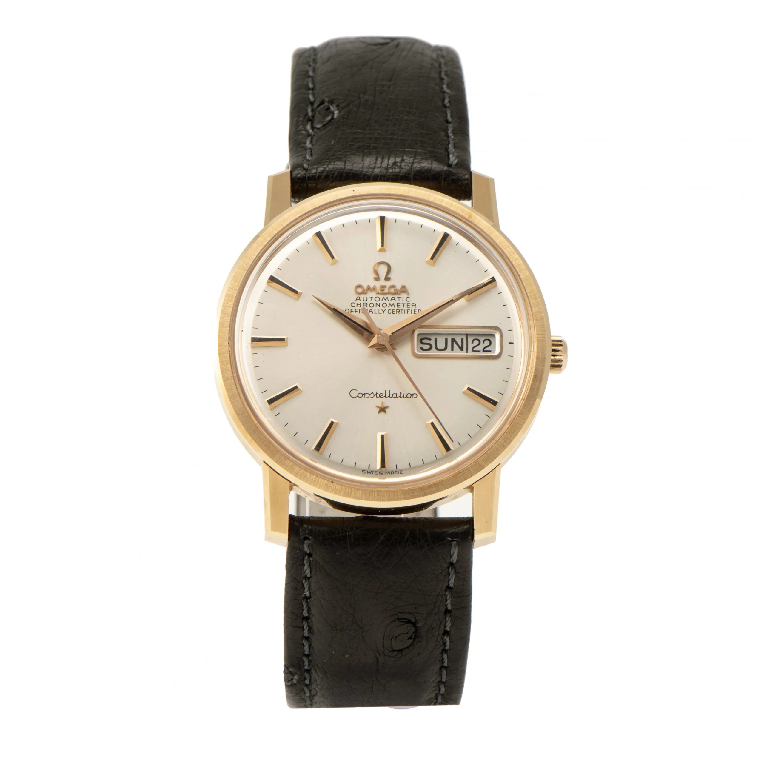 Omega Constellation 168.016 Yellow gold Cream