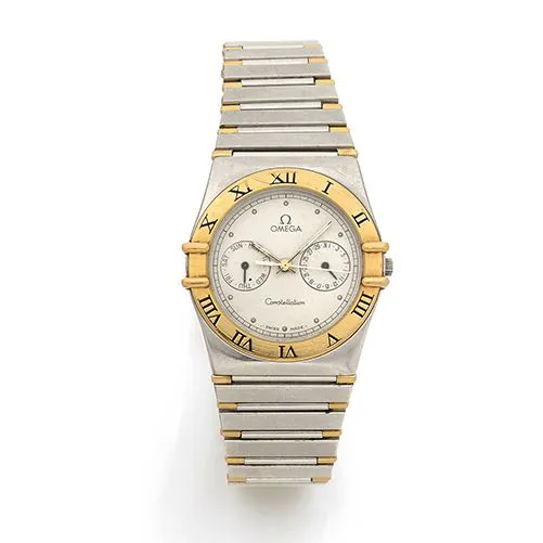 Omega Constellation 396.1070 / 396.1080 32mm Yellow gold and stainless steel Silver