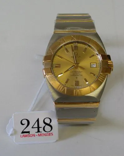 Omega Constellation 1203.10.00 Yellow gold Champagne