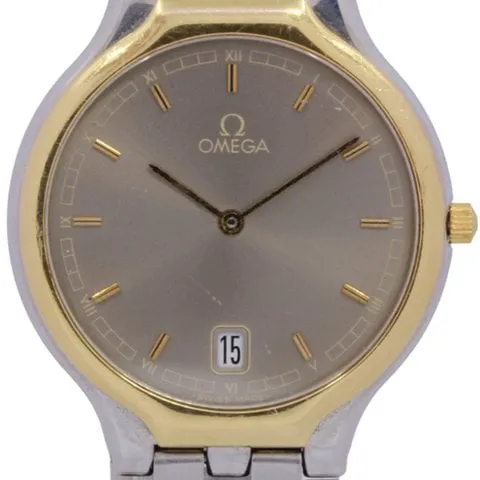 Omega De Ville 196.0316 32mm Yellow gold and Stainless steel Gray