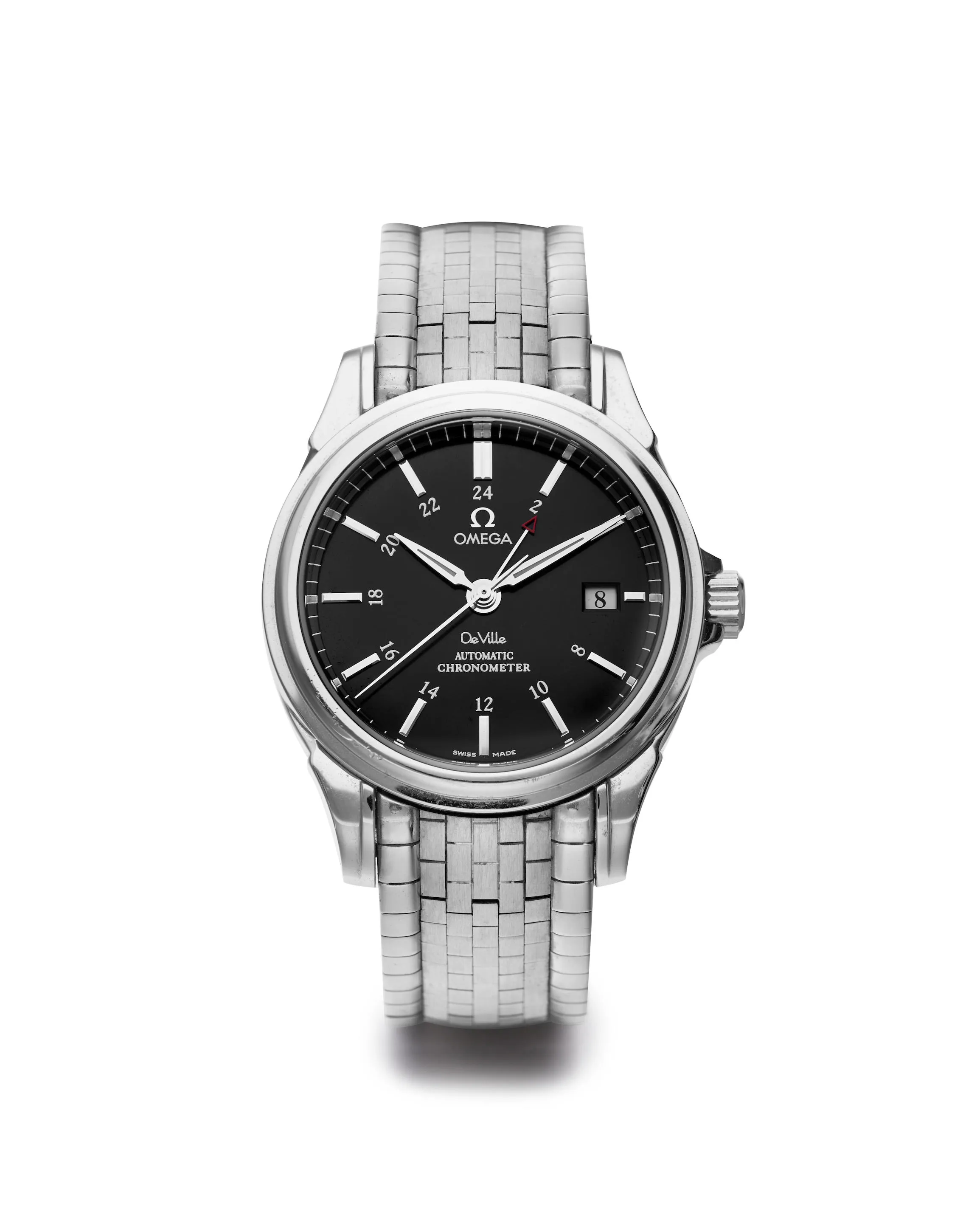 Omega De Ville 4833.31.32 39mm Stainless steel Black