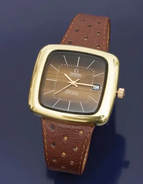 Omega Dynamic 37mm Yellow gold Bronze