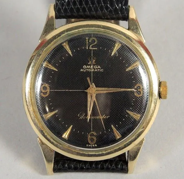 Omega Globemaster 33mm Yellow gold Black