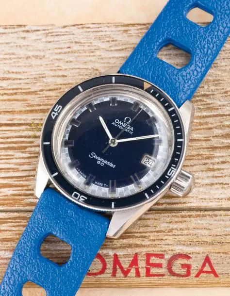Omega Seamaster 166.062 37mm Stainless steel Blue