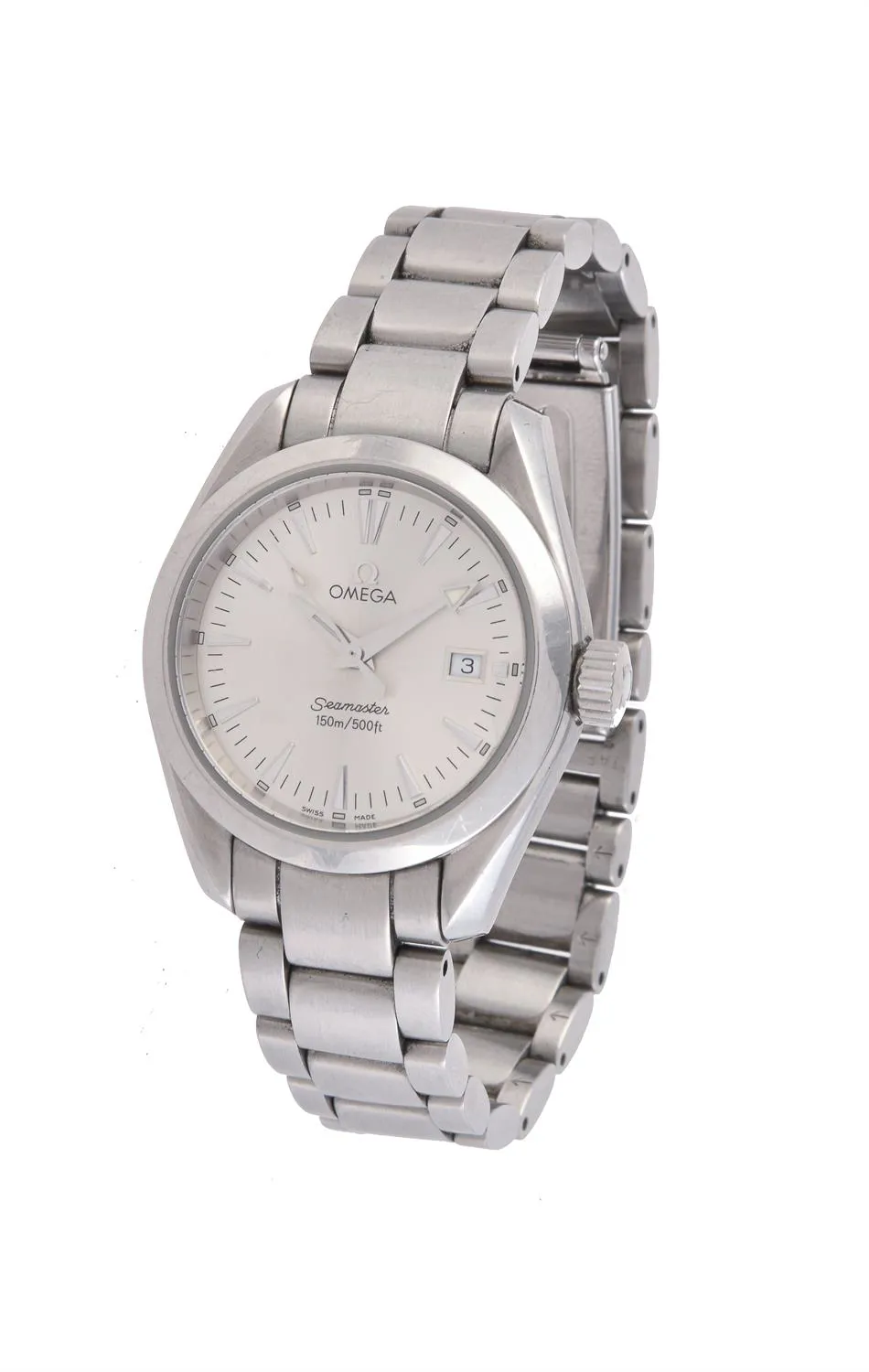 Omega Aqua Terra 2504.50 28mm Stainless steel Silver