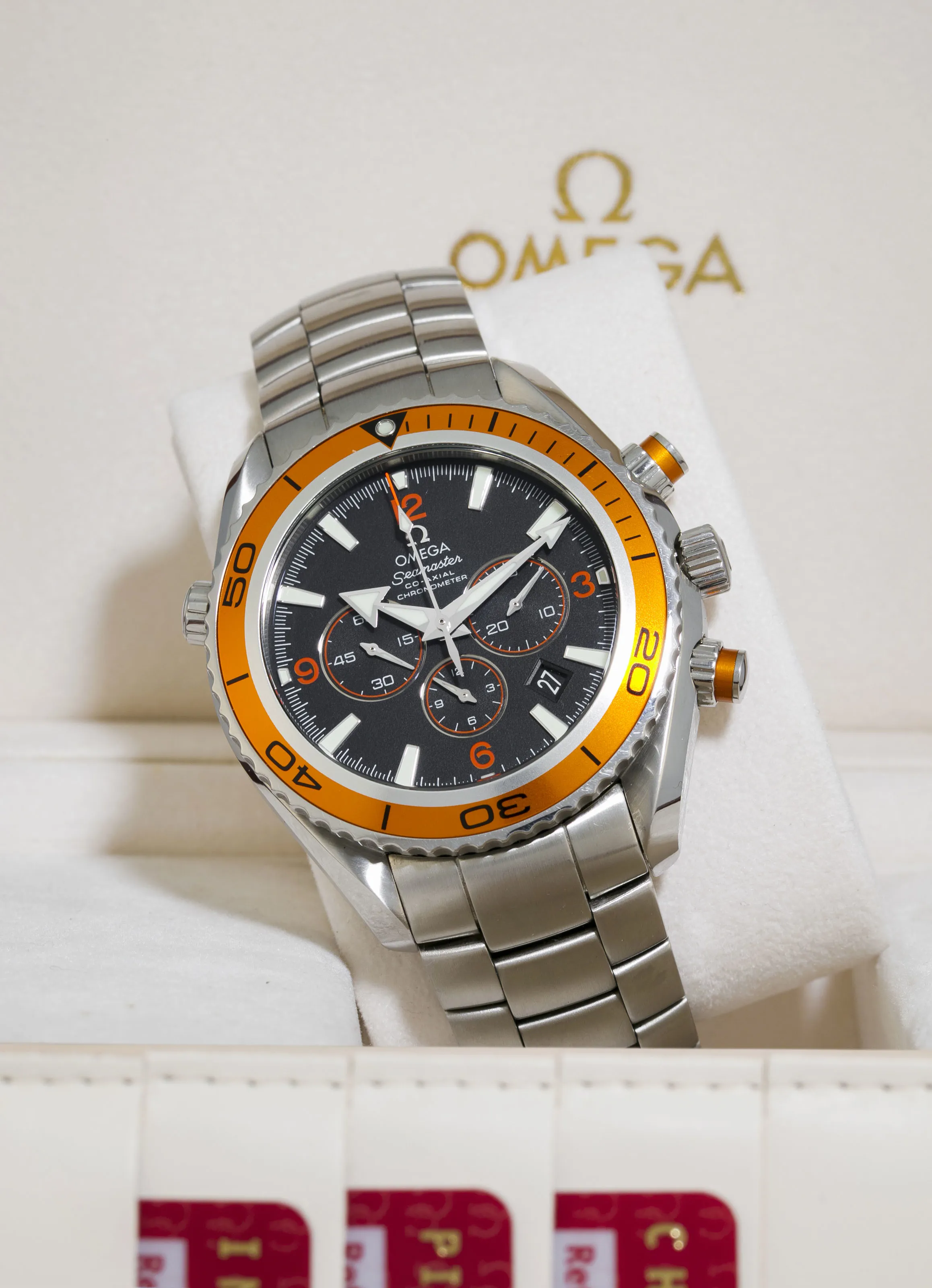 Omega Seamaster Planet Ocean 2918.50.82 43mm Stainless steel Black 4