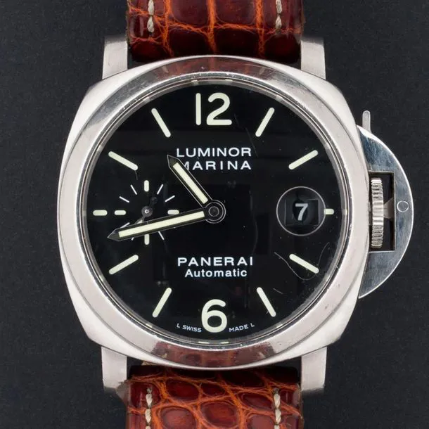 Panerai Luminor Marina Automatic PAM 00048 40mm Stainless steel Black 1